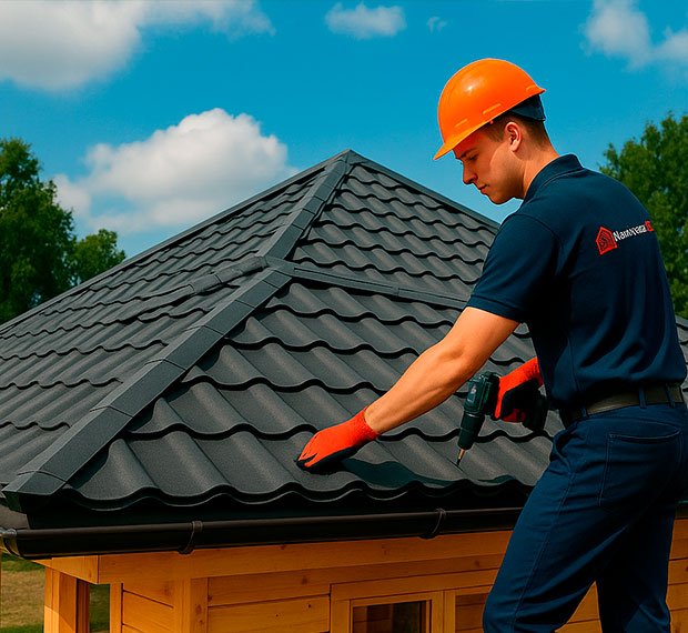 Вальмовая крыша под ключ в Дмитрове